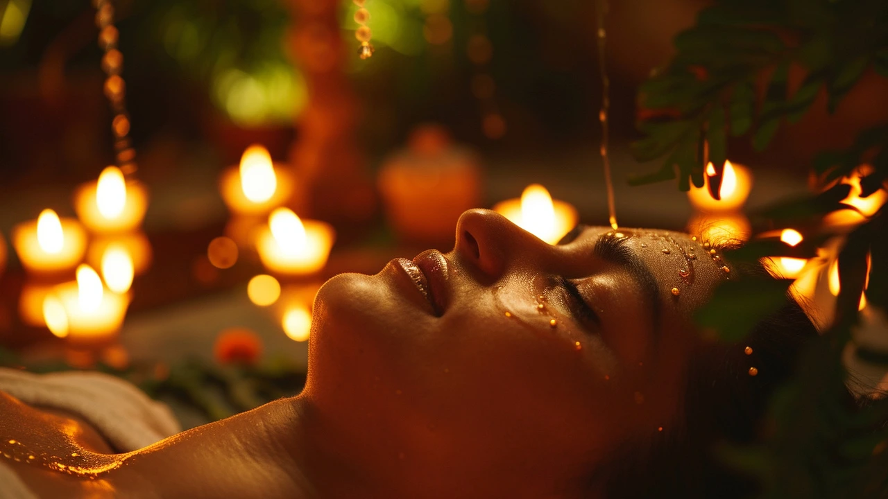 Ayurvéda a relaxace: Jak na Indickou masáž hlavy a její výhody