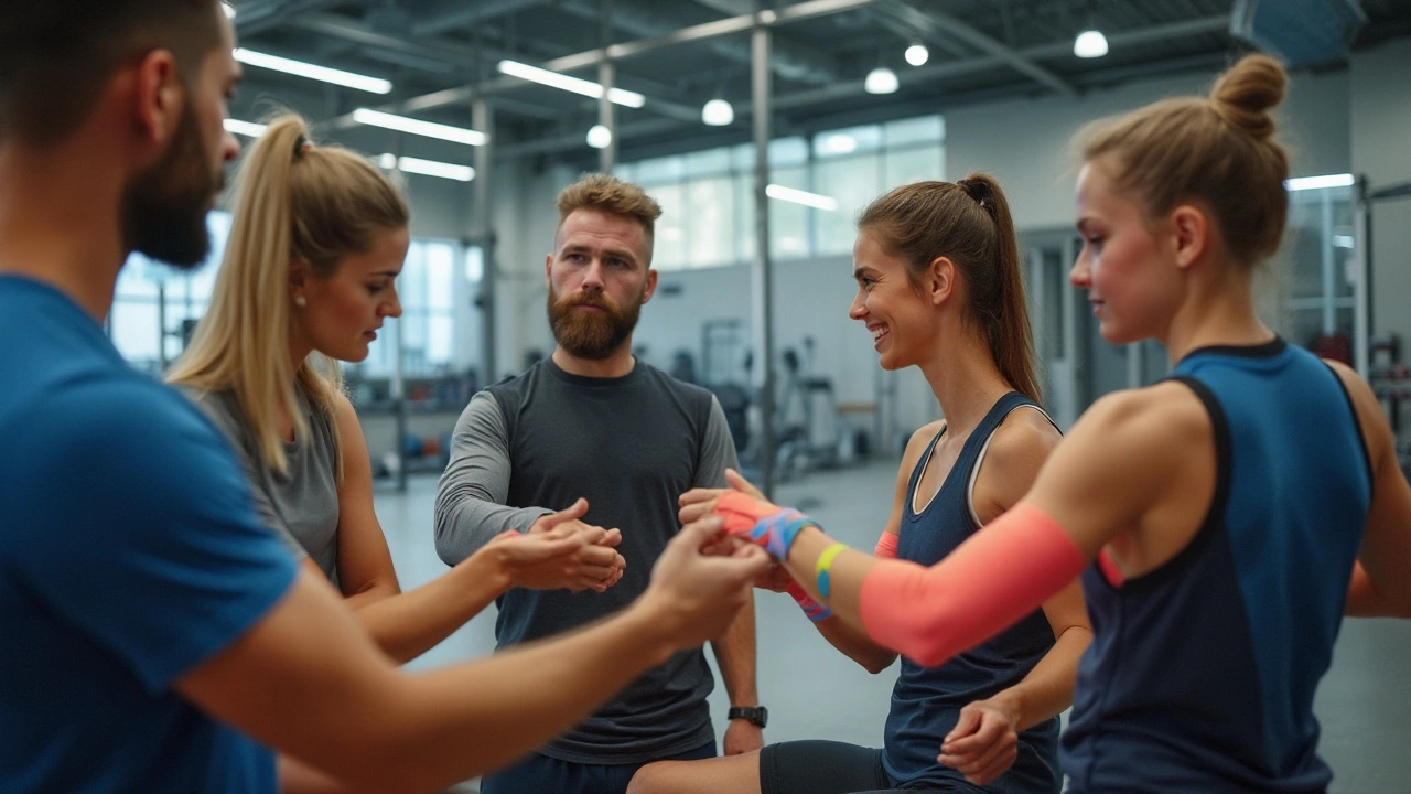 Tejpování: Zlepšení fyzičky pomocí tejpovacích technik