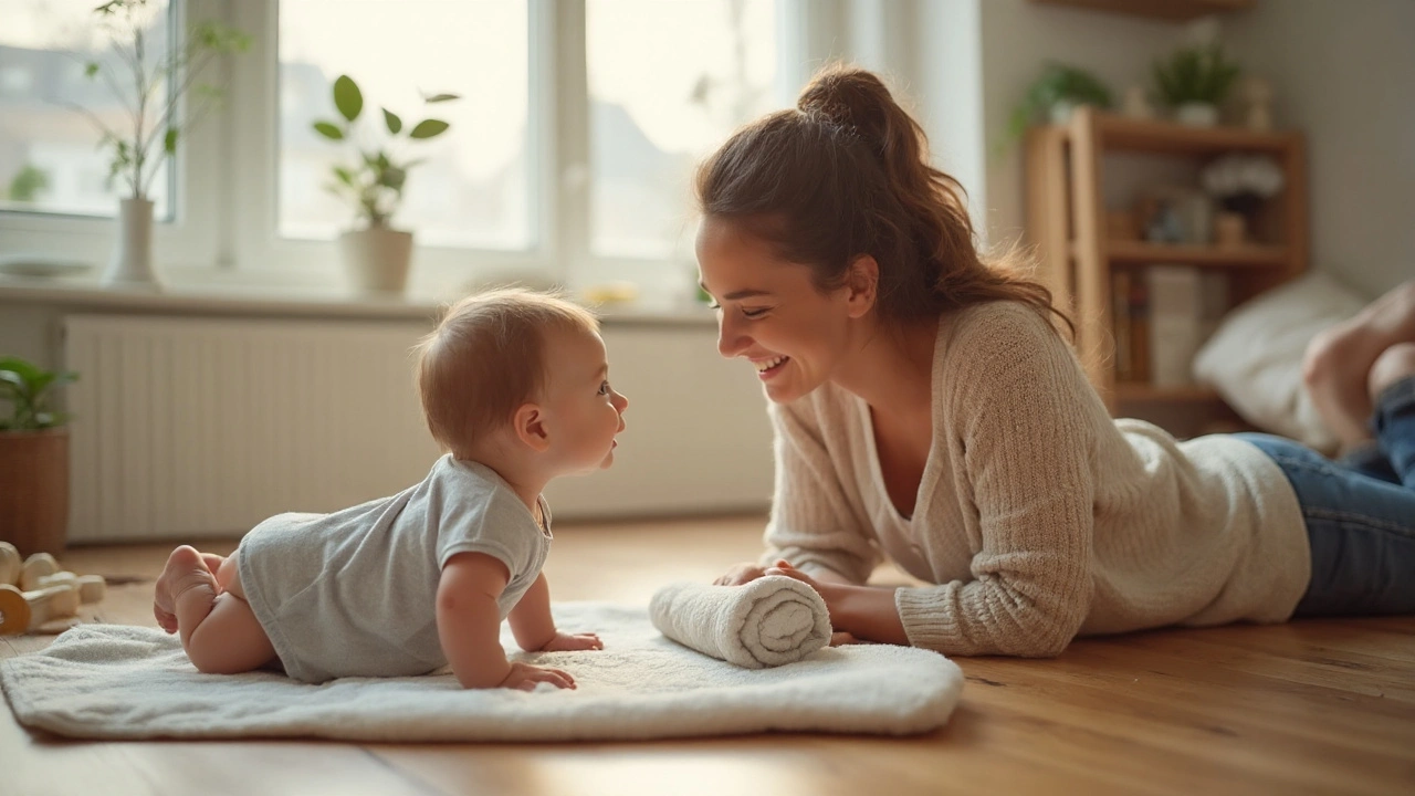 Jak dlouho může být miminko na bříšku? Doporučení podle věku + bezpečné tipy