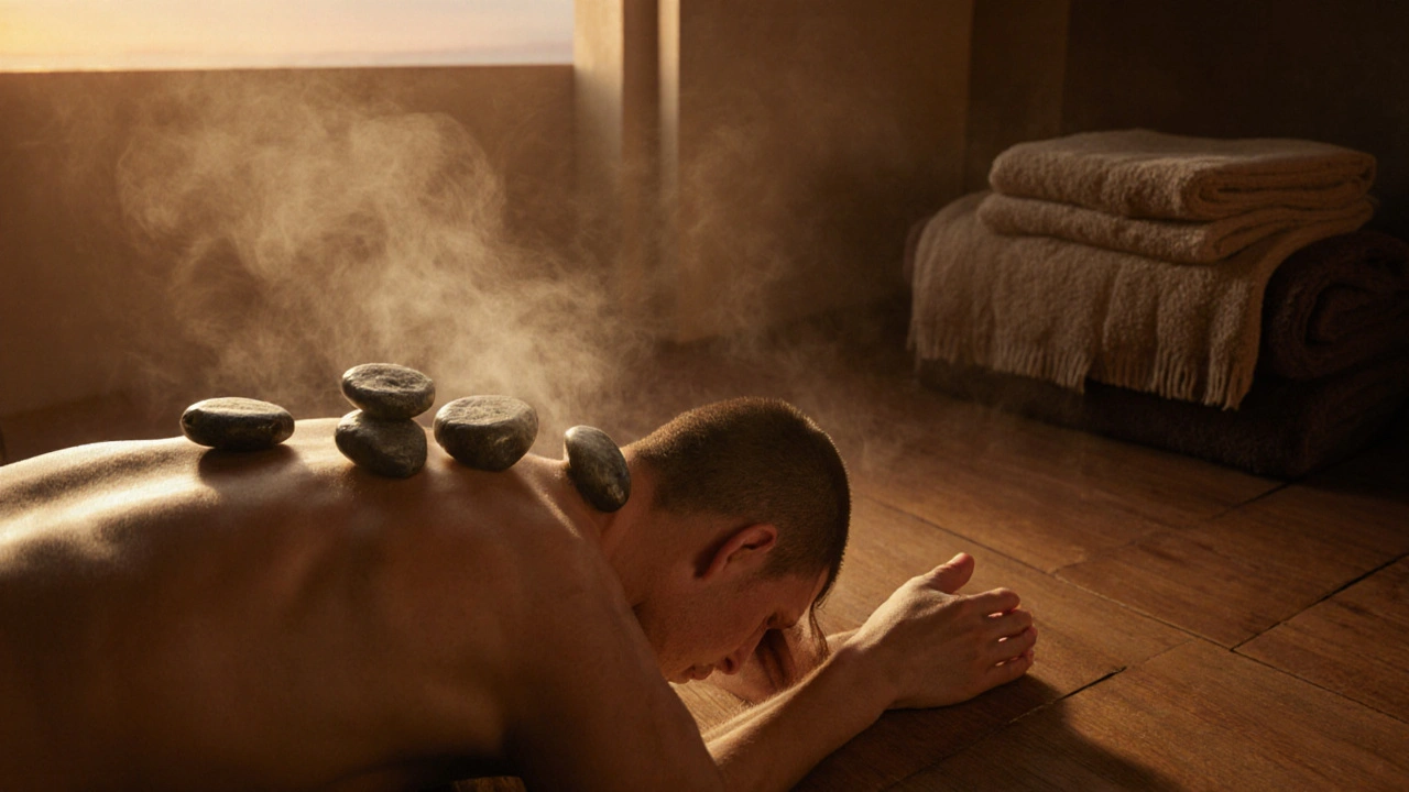 Zlepšete svou náladu pomocí masáže lávovými kameny: jak to funguje a kde začít