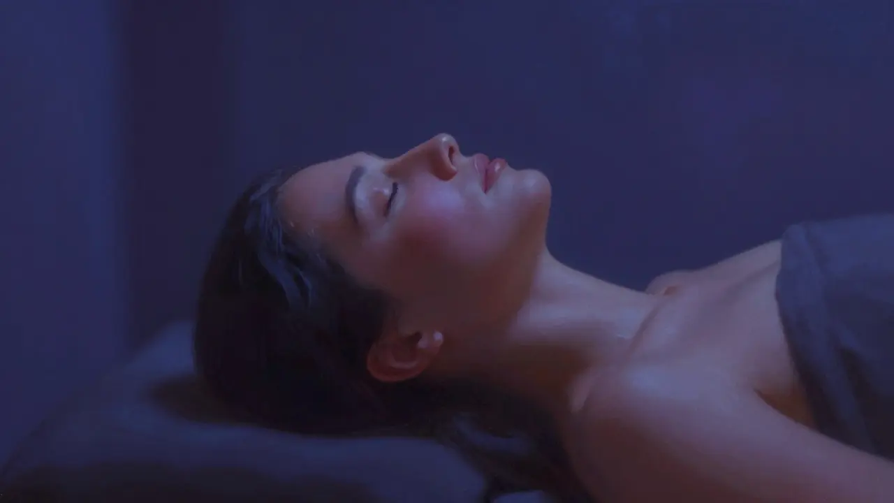Uvolnění napětí v krku a hlavě při relaxaci
